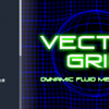 【Unity】自由自在に伸び縮みするネオングリッドを使用できる「Vector Grid」紹介（$16.20）