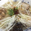 20160826 昼めしに北九州「無法松」のラーメン。凄いスープだった！