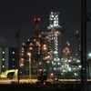 工場の夜景