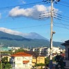 久しぶりの富士山に