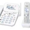 Panasonic コードレス電話機 RU・RU・RU(ル・ル・ル) ホワイト VE-GD31DW-W