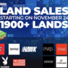 TheSandbox「LAND SALE」11月25日から開始