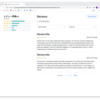 Bootstrap5を使ったレビュー一覧画面を作りました。