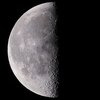 「月」の撮影　2023年7月10日(機材：ミニボーグ67FL、7108、E-PL8、ポラリエ)