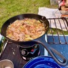 疲れた日のキャンプ飯はこれでいい。ガリバタポークがちょうど良すぎた