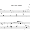 「鏡のPDD」のピアノ譜を作成する - バレエ版『オネーギン』