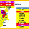 長野市街の聖火リレー　　　　　　　　　　　　　　　　　コロナ警戒レベル「５」なのに‥４月バカ