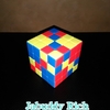 ルービックキューブで模様を作りました！　Rubik's Cube art design