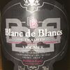 Blanc de Blancs Methode Tradisionnelle Vin Mousseux de Qualite Viognier