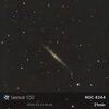星見娘で電視観望5049(C26 Silver Needle Galaxy in CVn)