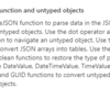 Convert JSON data in Power Apps without Premium license