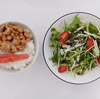 贅沢した夜は質素に、母の日のひとり飯