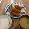 とんかつ小田保場内店（江東区豊洲）のカキミックス定食