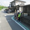 登校の風景：本郷、中ノ池方面