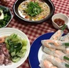 三人で夕食、そして大阪のパン屋さん