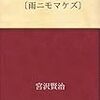 【今日はこの本】雨ニモマケズ（宮澤賢治）