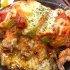 チキンとアボカドのトマトチーズ焼き定食