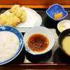 カキの天ぷら定食♪