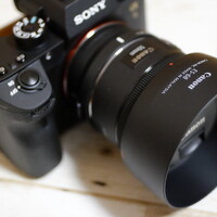 F-Foto商品無償提供】Canon EF50mm F1.8 STM用フードの「純正品」と