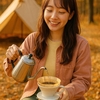 ☕ ハンドドリップコーヒーでおしゃれ締め｜キャンプレシピ