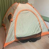 【自閉症児】室内でテントを楽しむ