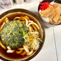 百万石（赤羽）春菊天うどん＋ミニカレー丼