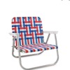 LAWN CHAIR(ローンチェアー) USA OLD GLORY 「Made in U.S.A」 TRICOLOR、 LOW BACK BEACH BUW0202 / PICNIC  PUW0202 | Lawn Chair(ローンチェアー) USA