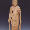 仏像と桜