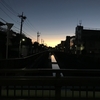 朝のウオーキング