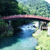 日光二荒山神社の神橋。