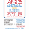M42マウントセール開催！