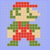 【CSSドット絵】マリオ立ちポーズとジャンプポーズの切り替え
