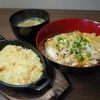 親子丼とポテサラチーズ焼き　54