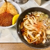 大和屋（中延）天丼セット〔きしめん•コロッケ＋あじ天〕