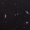 NGC4527+NGC4536：おとめ座の系外銀河