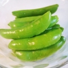 スナップエンドウのレンジ調理法