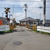 大波踏切の注意看板　ｉｎ　埼玉県蓮田市
