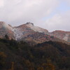 初雪の小川村