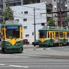 鹿児島市電9500形　9508号車＆2110形　2113号車