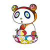8月20日(木)10時より、WEBショップにて村上隆の新作パンダ版画 「パンダちゃん お花の座布団、プヨンプヨン。」を販売いたします。