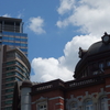 赤煉瓦のある風景『東京駅丸の内駅前広場』