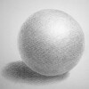 デッサン 球体の描き方 球体の光かげの感覚をつかみ立体的に描く Bobin