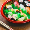 寿司屋は高いのでパック寿司で昼食を済ませる