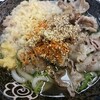 はなまるうどんが塩豚ねぎうどんで誘惑してきます。