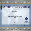 2019 ARRL Int. DX CW結果発表