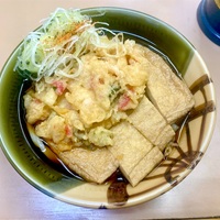 かしやま（田端）天ぷらうどん＋きつね