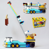レゴ：クレーン車の作り方 LEGOクラシック10698と紐だけで作ったよ (オリジナル説明書)　工事現場、はたらく車