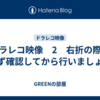 ドラレコ映像　2　右折の際は必ず確認してから行いましょう