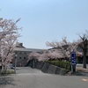 サントピア岡山総社の桜と大ぐろ古墳