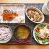 鯖の味噌煮定食献立【おうちごはんレシピ】